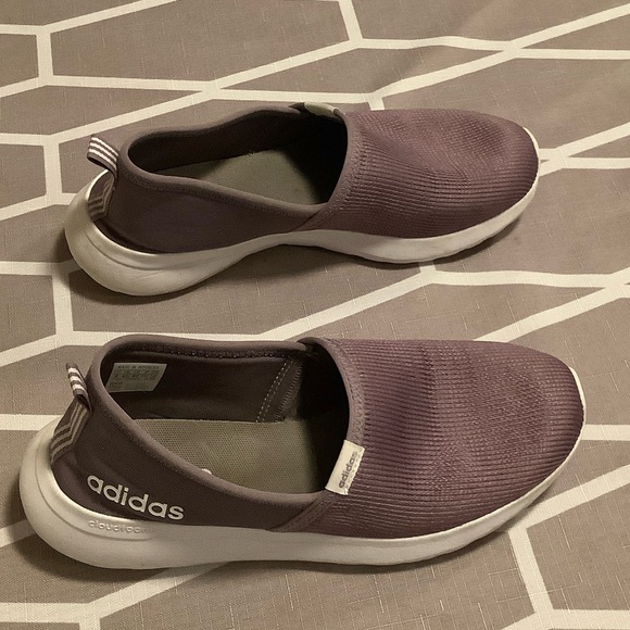 Adidas Women's Mauve Slip-On Sneakers - Picture 2 of 4